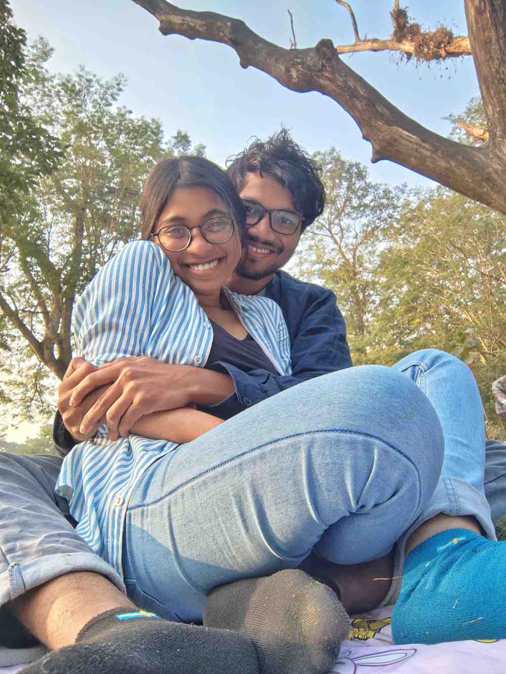 Couple holding hands aesthetic